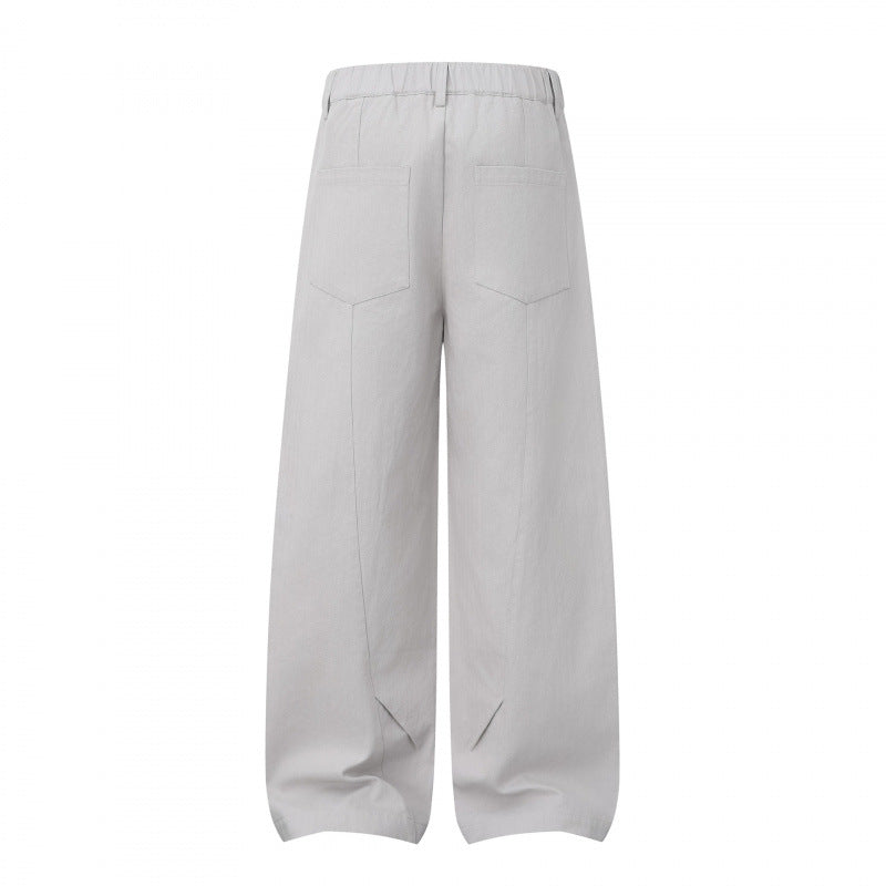 Women Wide High-Waist Culotte Pants made of structured cotton blend Chichicherry