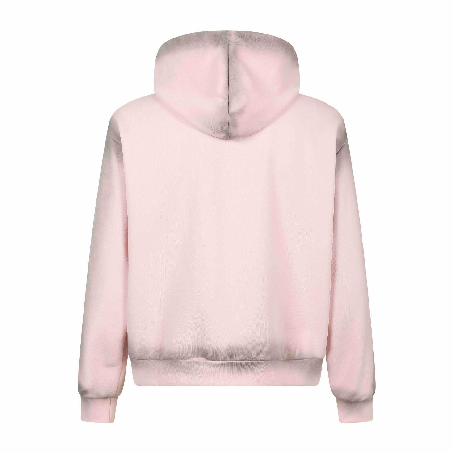 Unisex hooded jacket with full zip, large typo print and kangaroo pocket Chichicherry