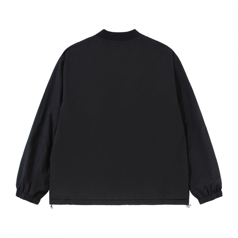 Unisex Lightweight Short Blouson Jacket Chichicherry