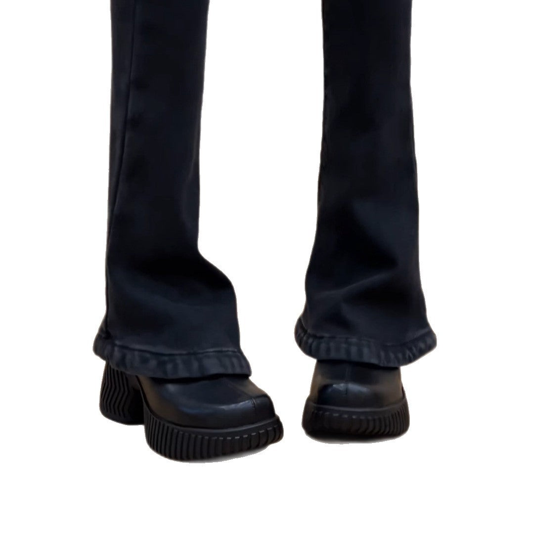 Ladies' Platform Slipper with distinctive profile sole and elastic entry Chichicherry