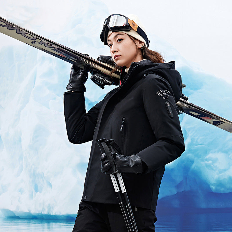 Men's windproof and breathable softshell parka with hood Chichicherry