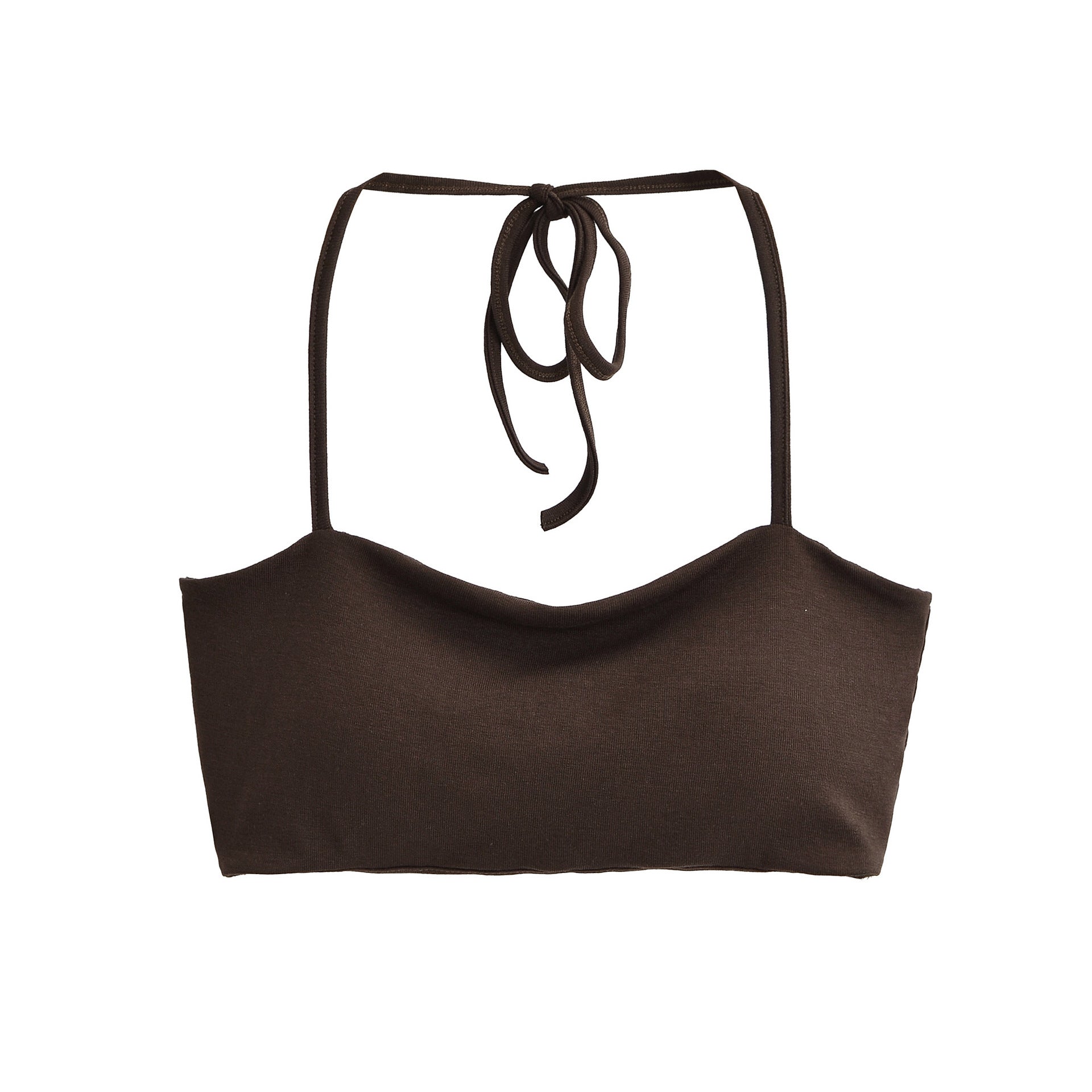 Women's Layered Long Sleeve Shirt with Integrated Spaghetti Strap Cami and Wide Round Neck Chichicherry