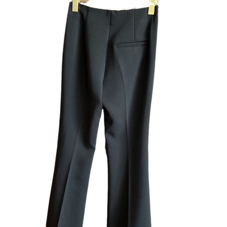 Women Elegant Kickflare Trousers Drune