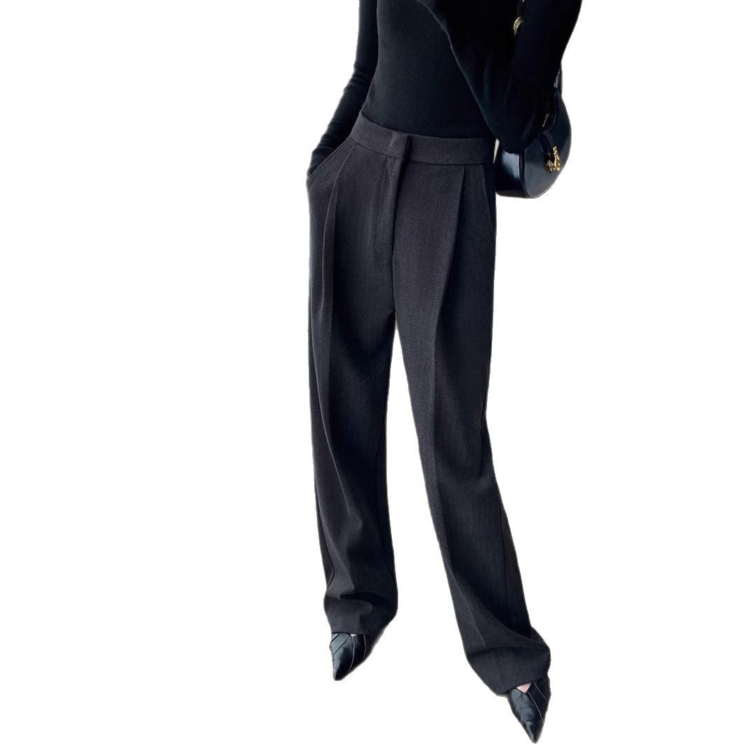 Women's Elegant High-Waisted Pants Chichicherry