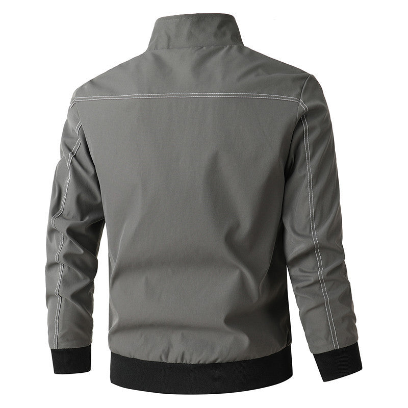 Men's Lightweight Softshell Hoodie Jacket with Hood, wind and water repellent shell and hidden zipper Chichicherry
