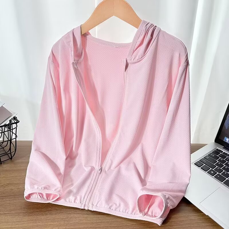 Unisex nan lightweight hooded jacket with breathable mesh structure and full-length zipper Chichicherry
