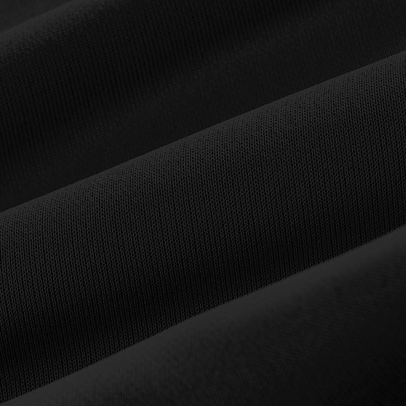 Men's loose jogging pants with side check stripe and snap button placket Chichicherry