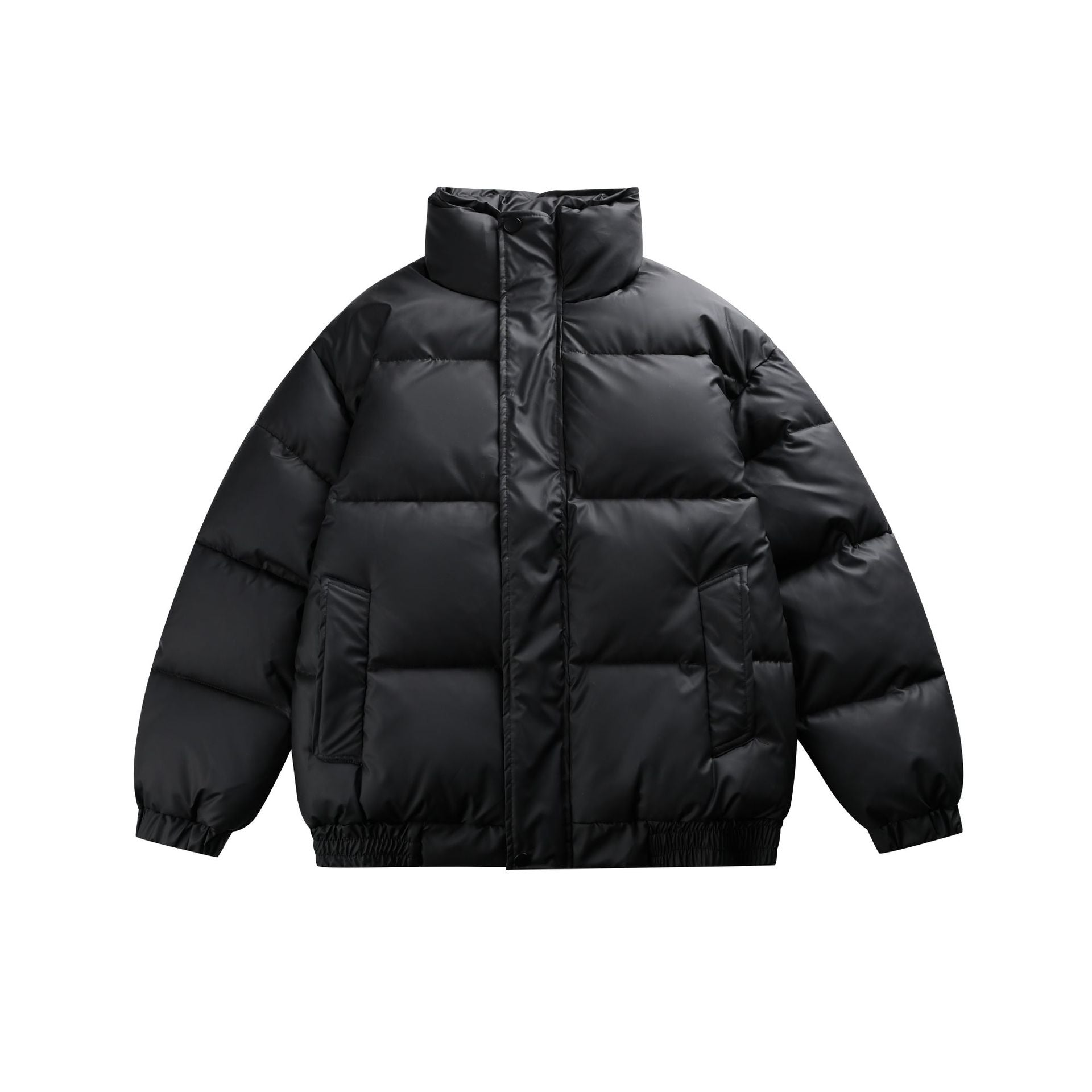 Women's Insulated Oversized Quilted Jacket with High Stand Collar Chichicherry