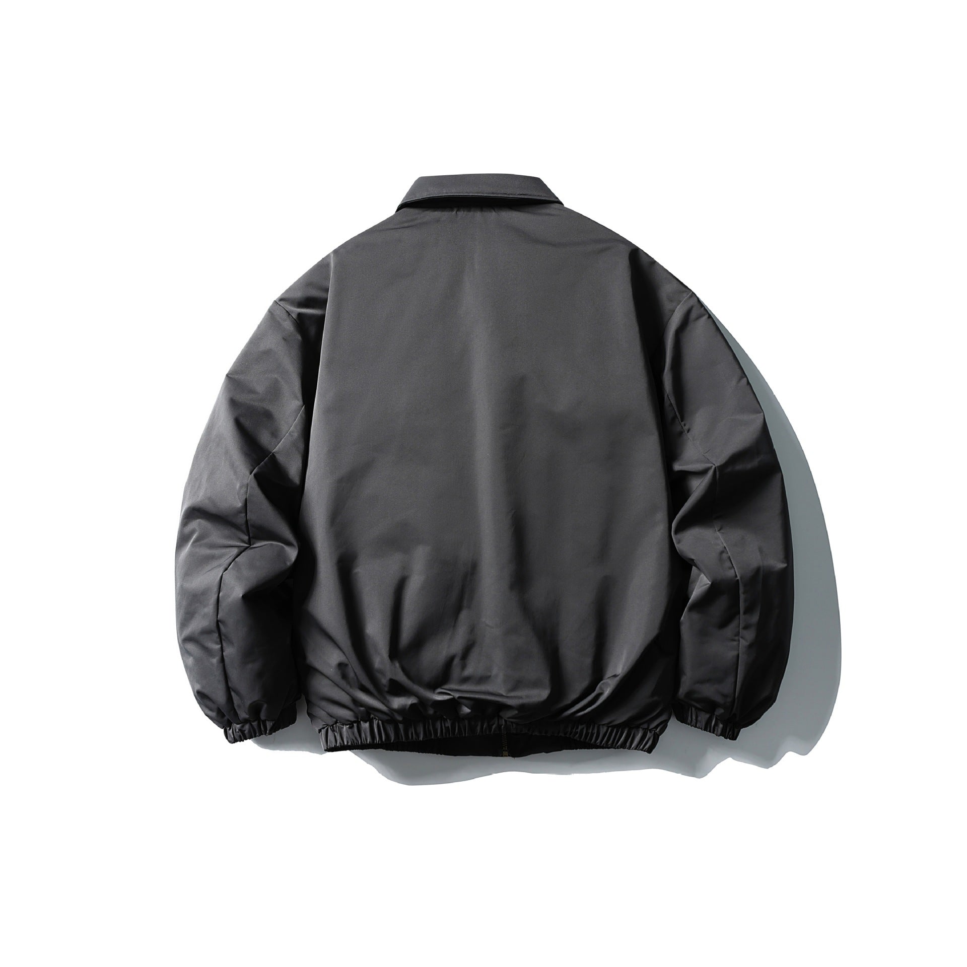 Men's Boxy Insulated Blouson with Zipper Chest Pocket Chichicherry