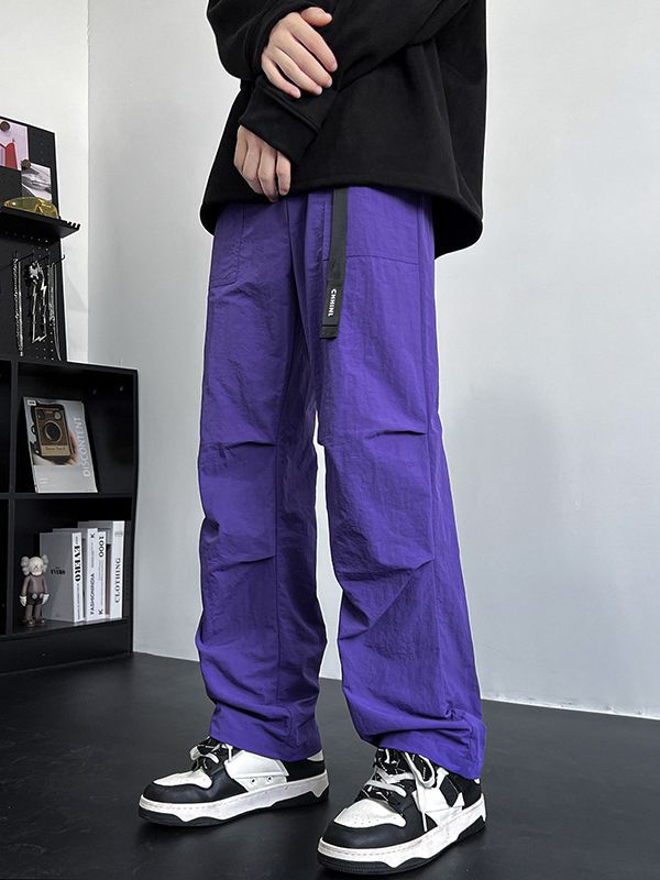 Men's Loose Utility Cargo Pants Chichicherry