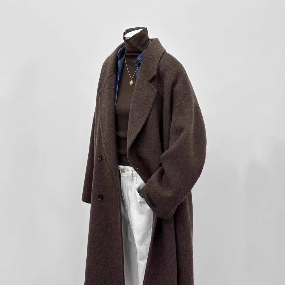 Women Oversized Wool Coat Chichicherry