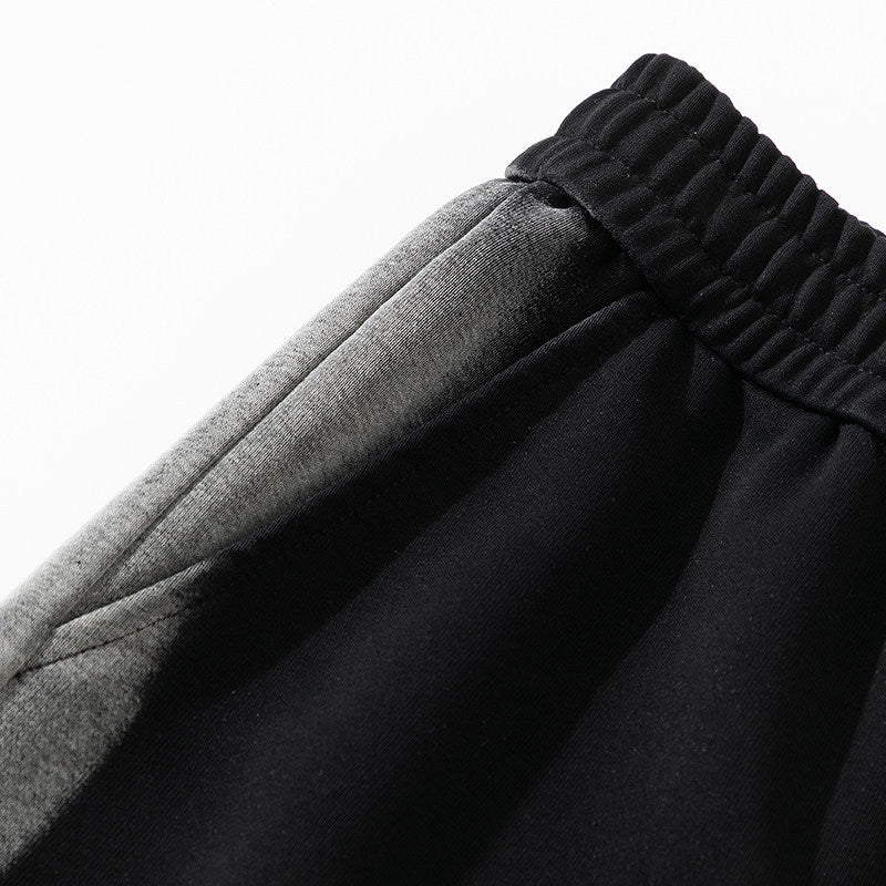 Men's loose training pants with contrasting side panels and drawstring Chichicherry