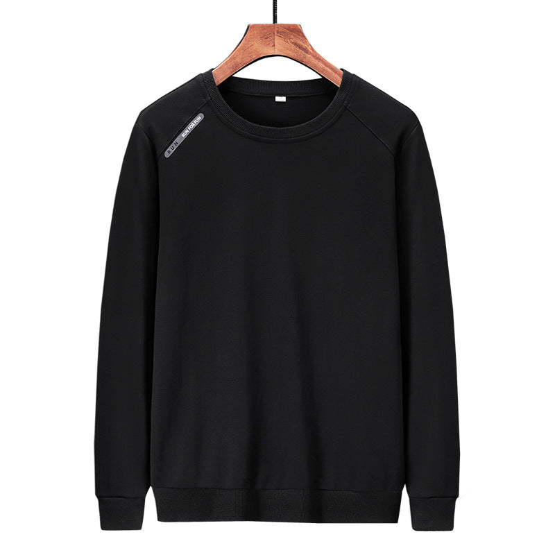 Men's Thermo Fleece Crew Neck Sweatshirt with Raglan Sleeves Chichicherry