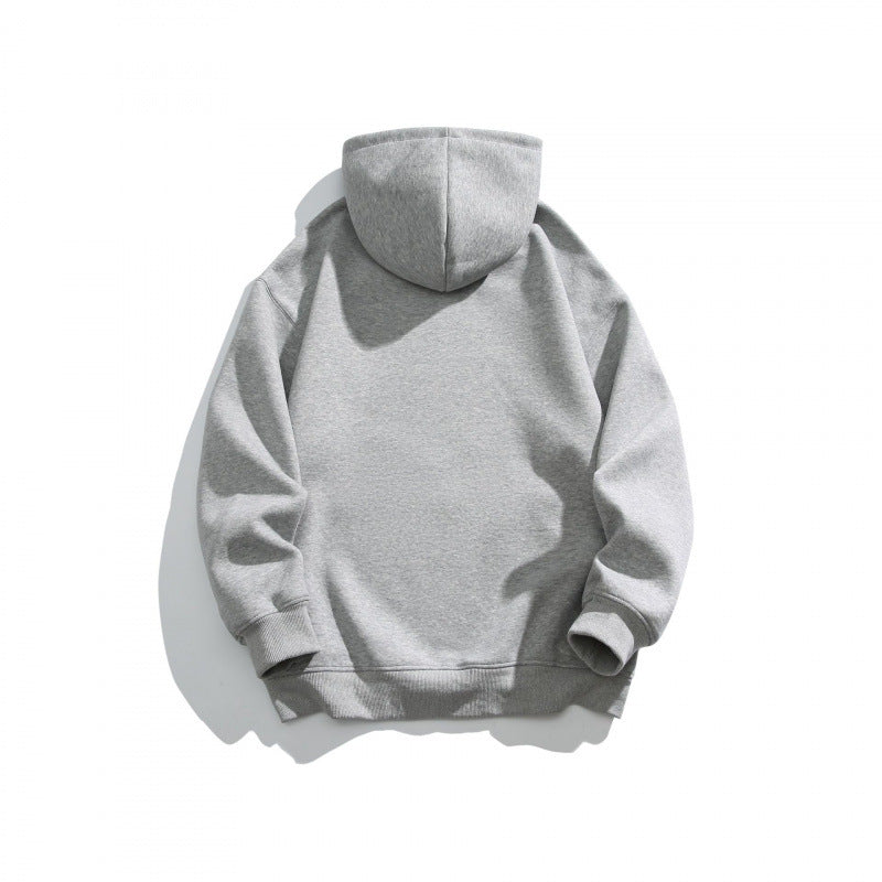 Unisex Oversize Hoodie with Kangaroo Pocket and Minimal Front Print Chichicherry