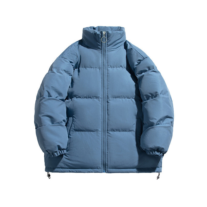 Women's Oversized Padded Jacket with High Stand-up Collar and Adjustable Hem Chichicherry