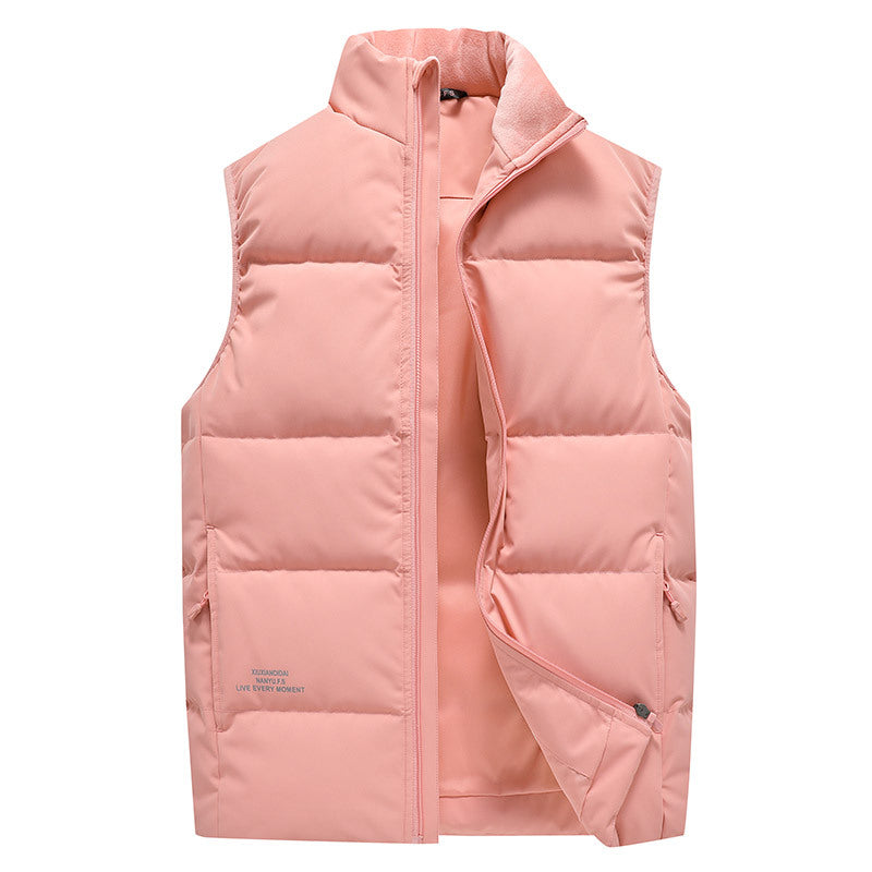 Women's quilted vest with thermal insulation and stand-up collar Chichicherry