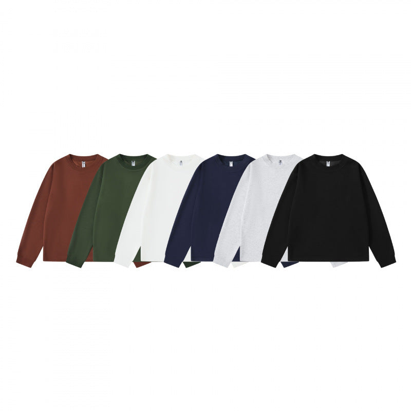 Unisex Oversized-Long Sleeve-Sweatshirt with Round Neck, French-Terry Quality and Ribbed Cuffs Chichicherry