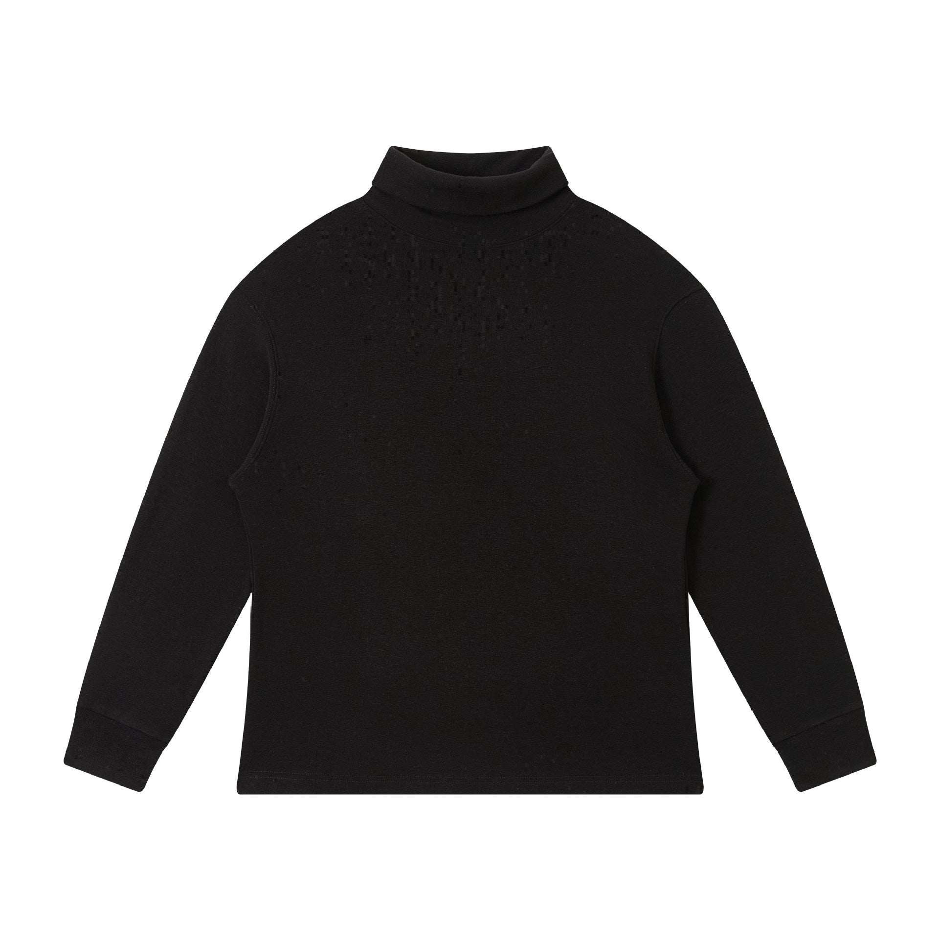 Women's fine-structured turtleneck sweater made of cotton blend with raglan sleeves Chichicherry