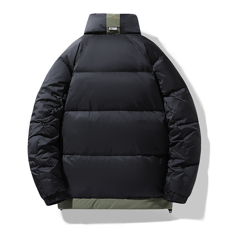 Men's padded jacket with high collar and windproof, water-repellent insulation Chichicherry