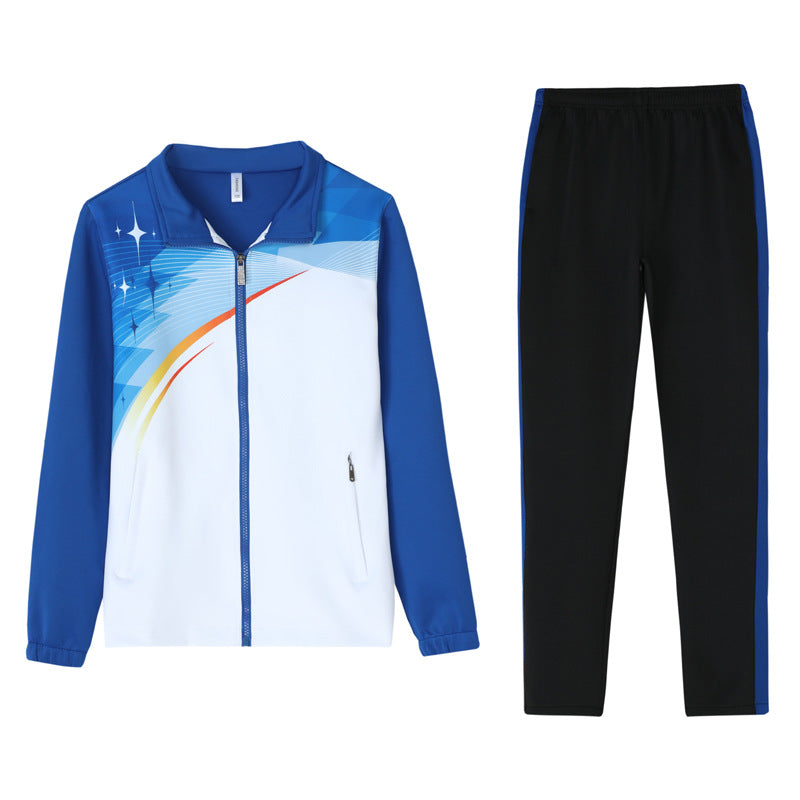 Unisex Performance Training Suit in Team Look with Stand-Up Collar Chichicherry