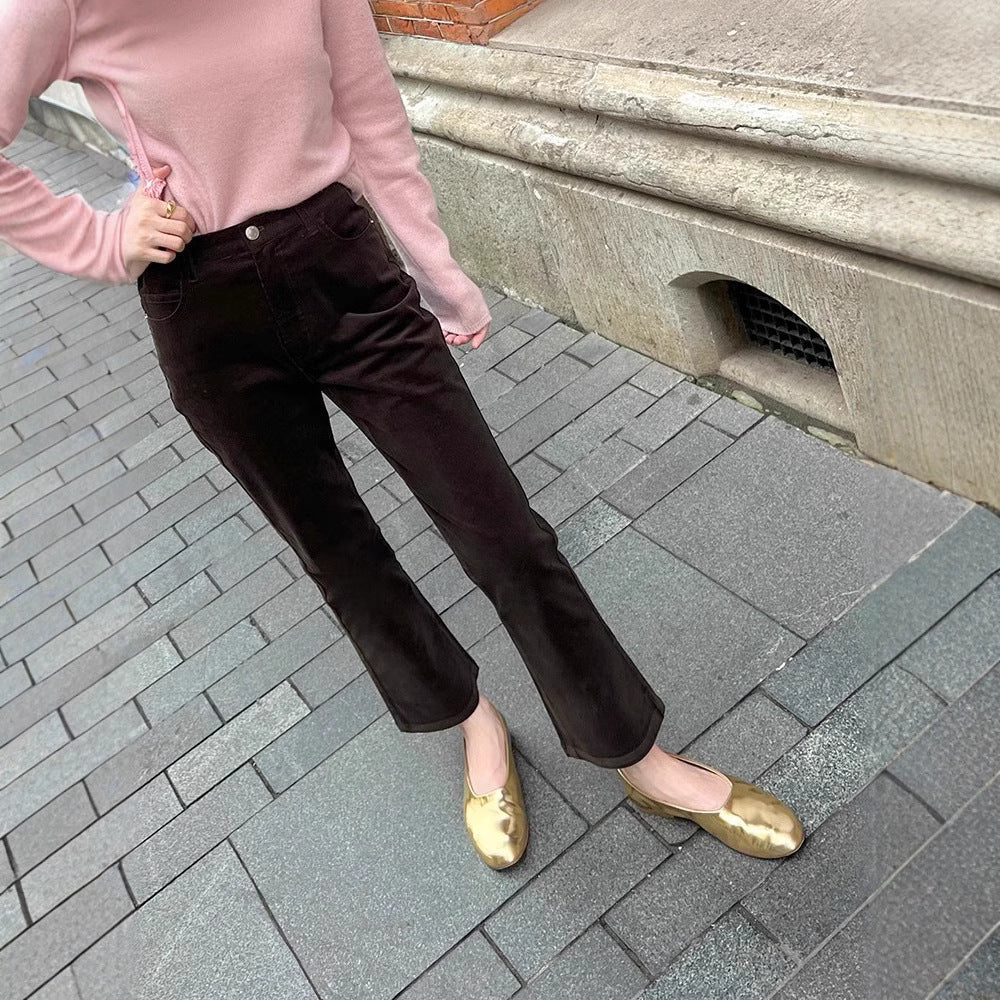 Women's Comfortable and Stylish Fabric Trousers Chichicherry