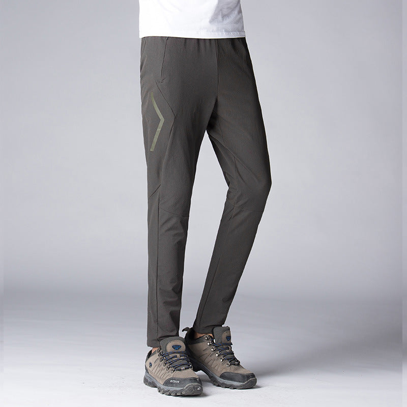 Women's Slim-Fit Stretch Trekking Pants with Pre-shaped Knees and Elastic Comfort Waistband Chichicherry