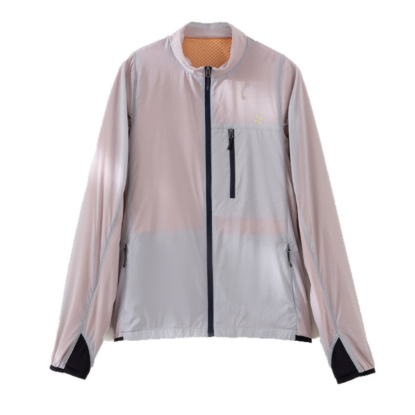 Men's Ultralight Functional Jacket with Stand Collar, Chest Pocket and Concealed Zipper Chichicherry