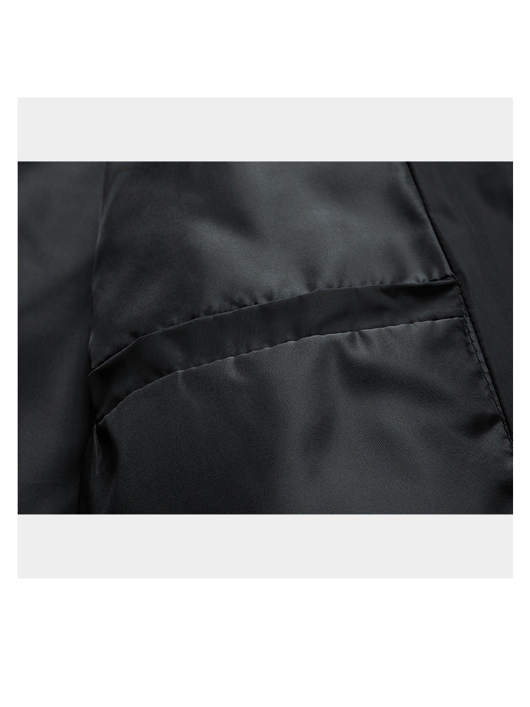 Men's quilted jacket with thermal lining and stand-up collar Chichicherry