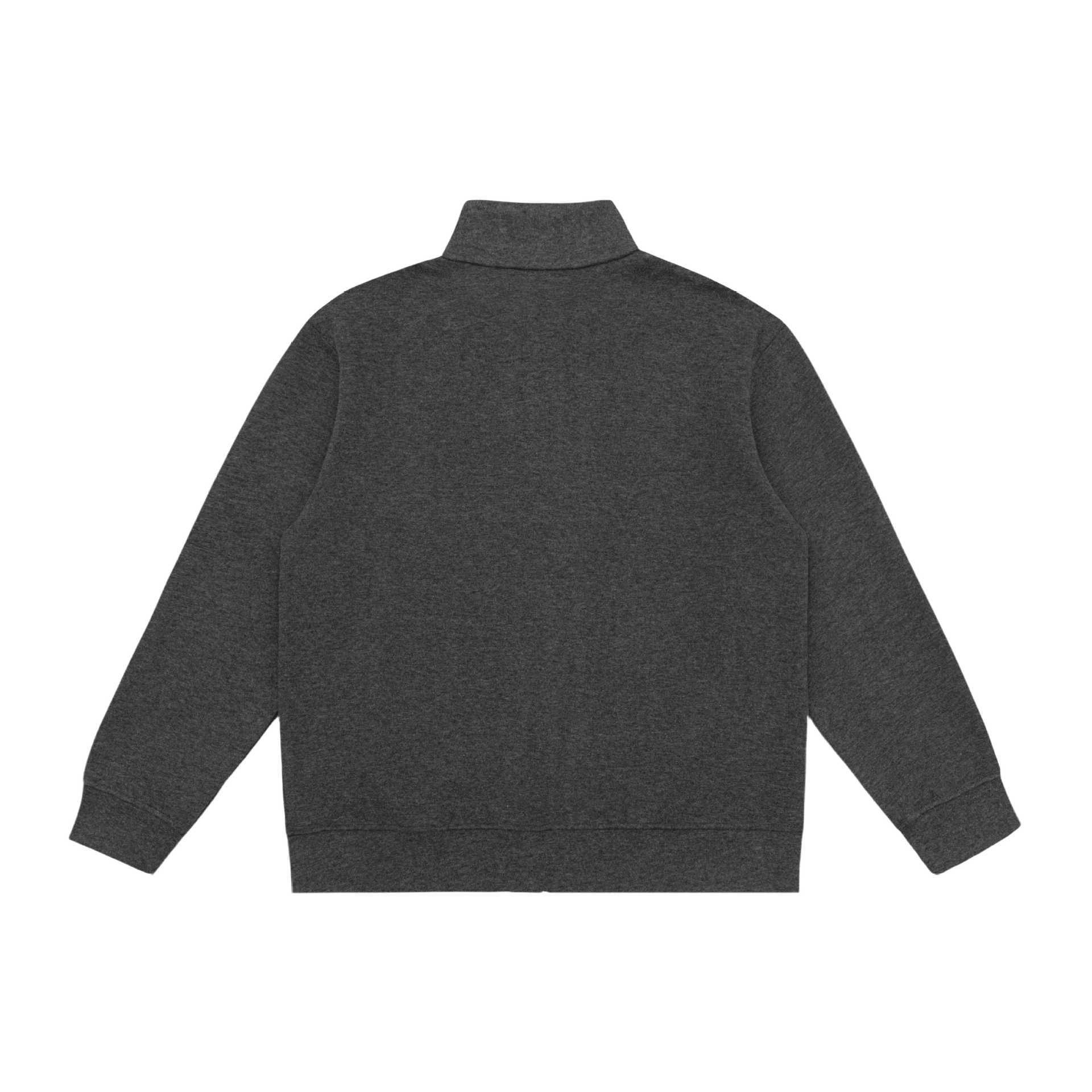 Unisex zip sweatshirt jacket with stand-up collar, raglan sleeves and zip pockets Chichicherry