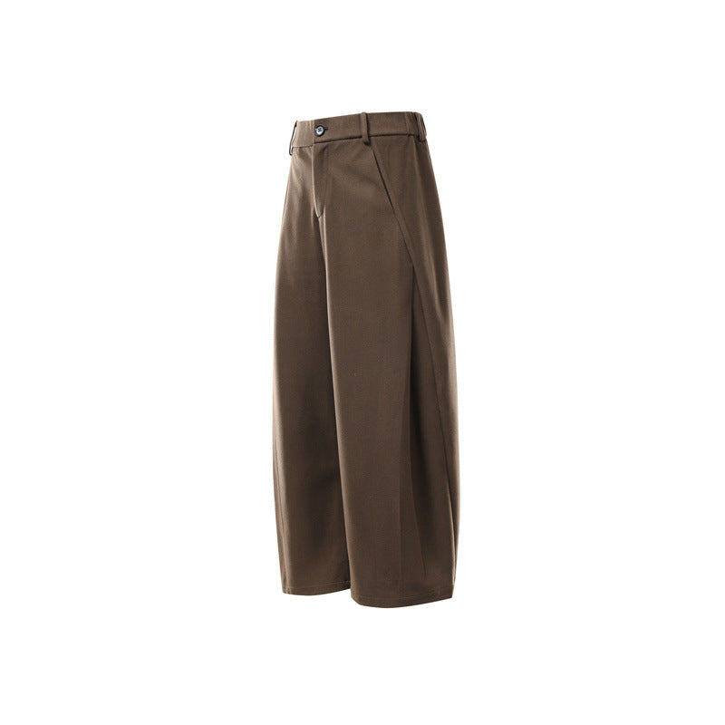 Women's wide culotte pants made of shape-stable ponte with a high waist and concealed comfort waistband Chichicherry