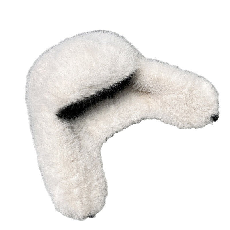 Ladies Luxurious Faux Fur Ushanka with Ear Flaps and Warming Lining Chichicherry