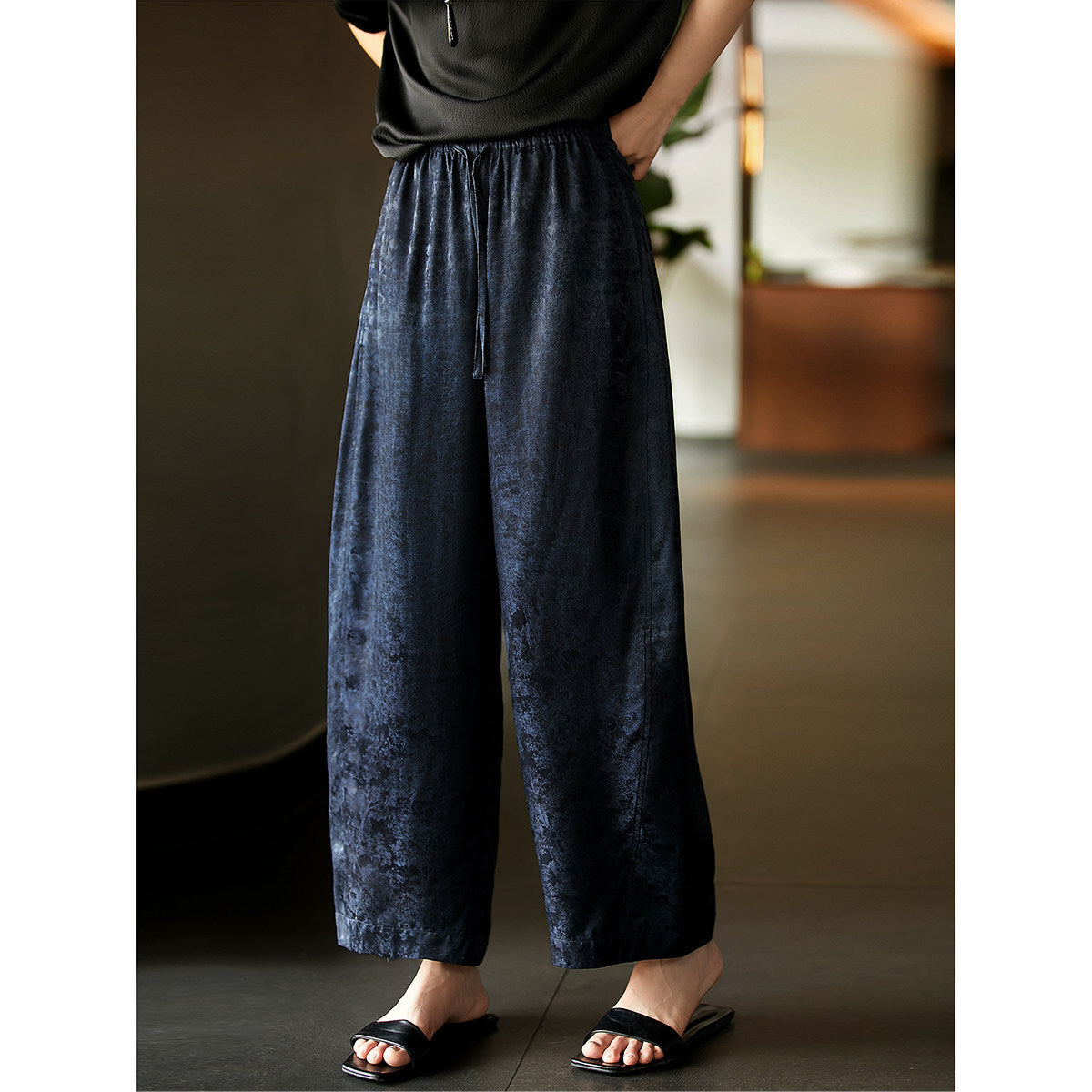Women Elegant and Comfortable Palazzo Pants Drune