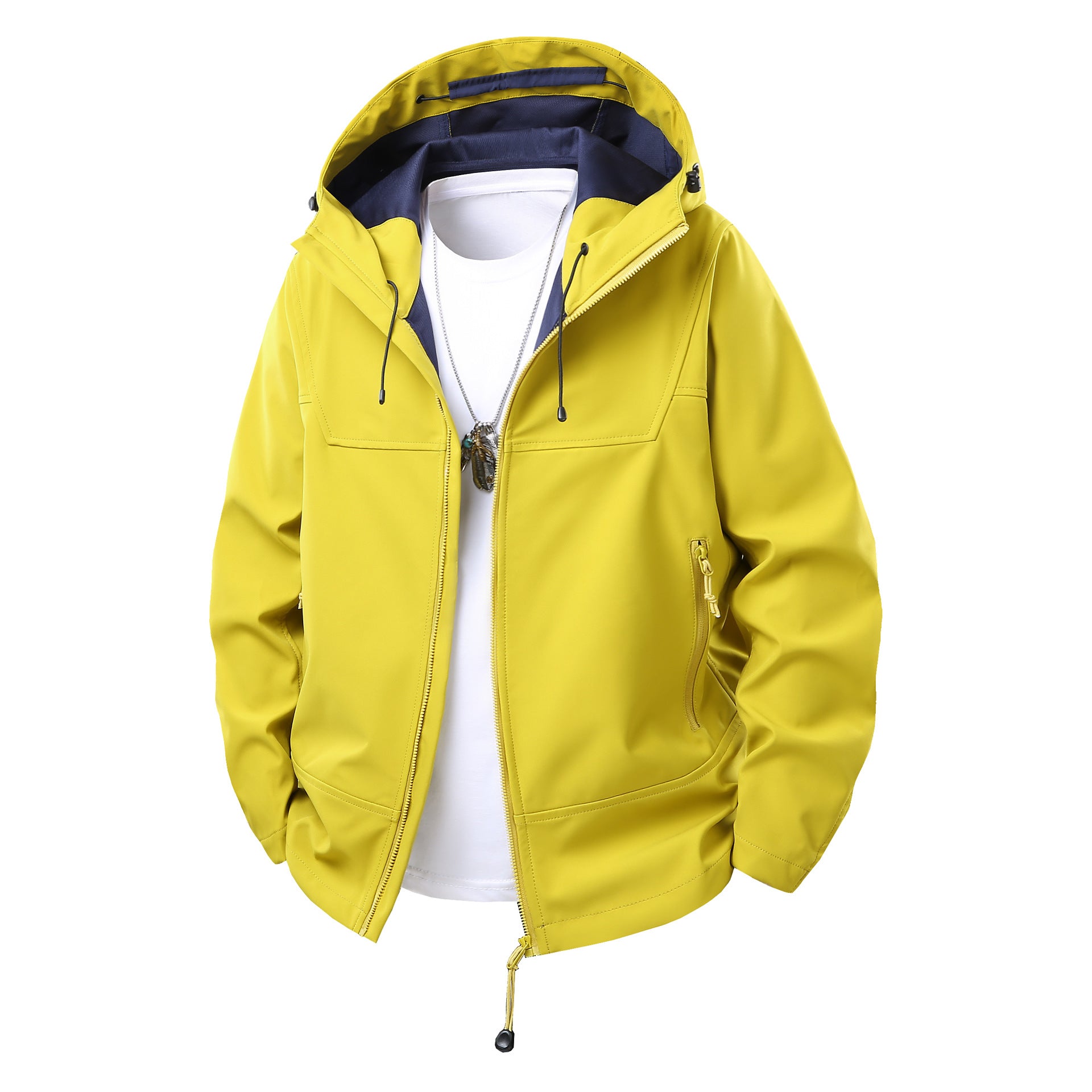 Ladies Softshell Hoodie Jacket with Concealed Two-Way Zipper Chichicherry