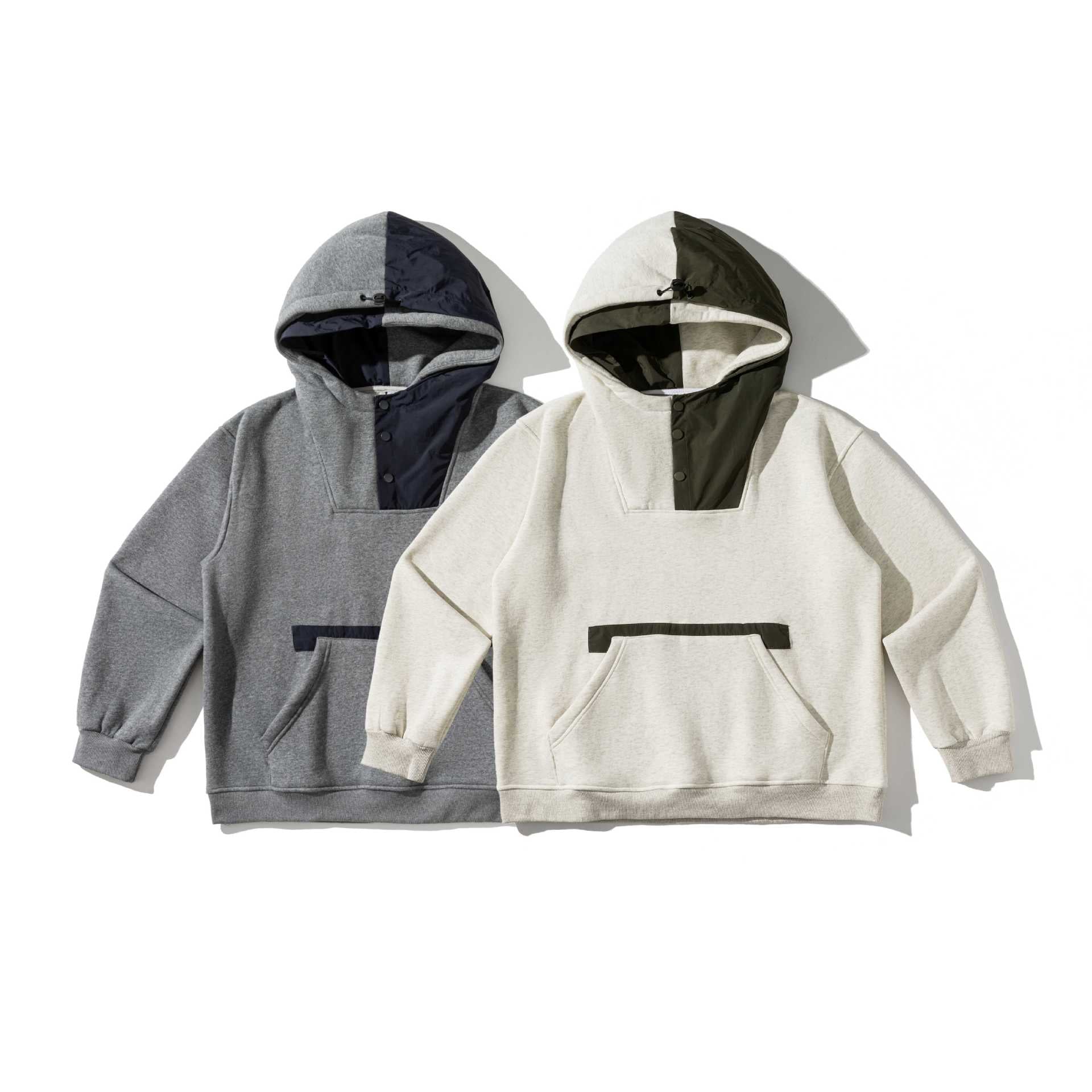 Unisex Oversize Hoodie with technical front panel and kangaroo pocket Chichicherry
