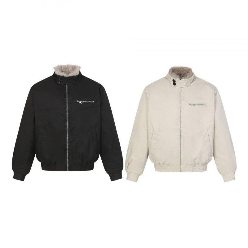Men's Short Cut Bomber Jacket Chichicherry