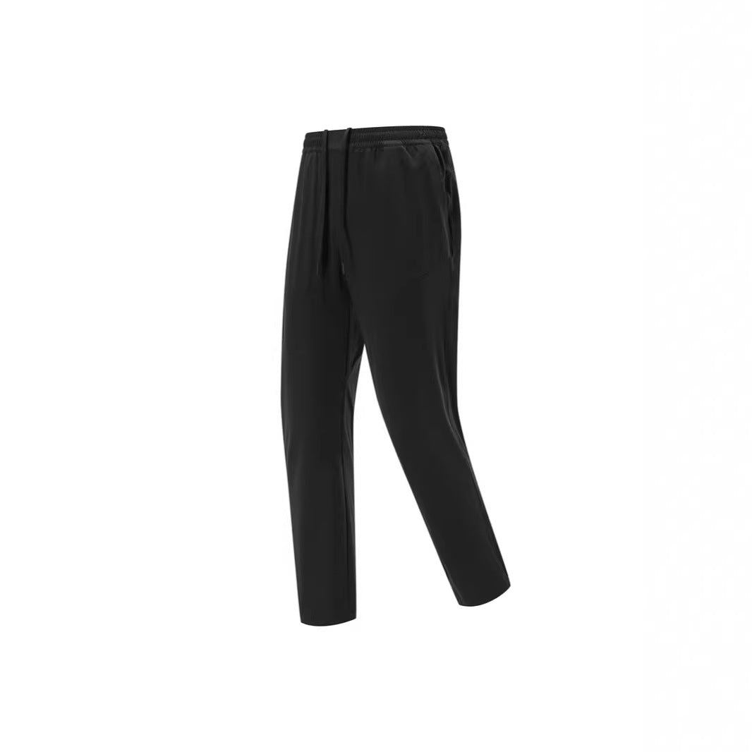 Men's Lightweight Jogging Pants with Elastic Waistband, Cuffs and Functional Stretch Chichicherry