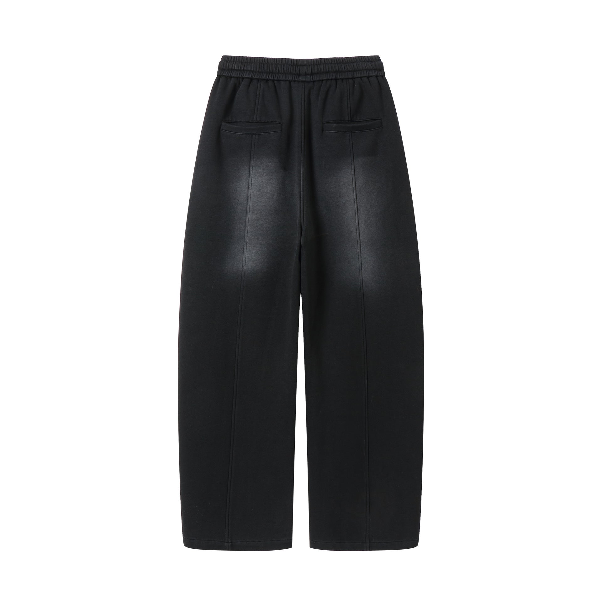 Women's Wide Culotte Sweatpants with High Waist and Drawstring Chichicherry