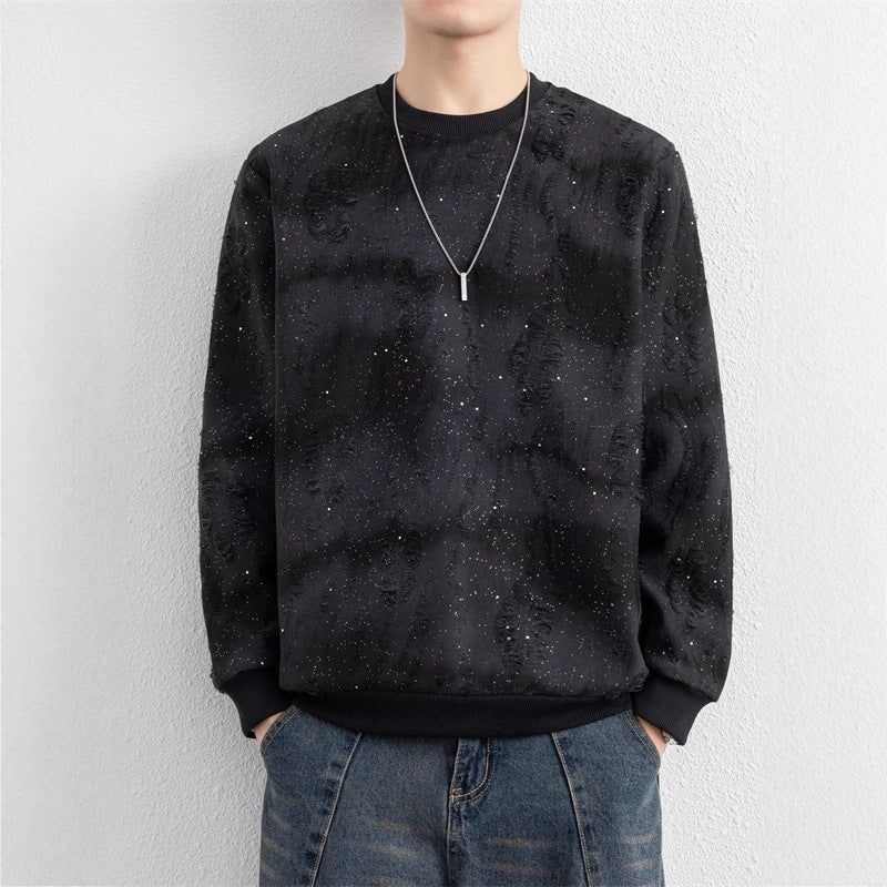 Men's Urban Sweatshirt with Sparkling Design Chichicherry