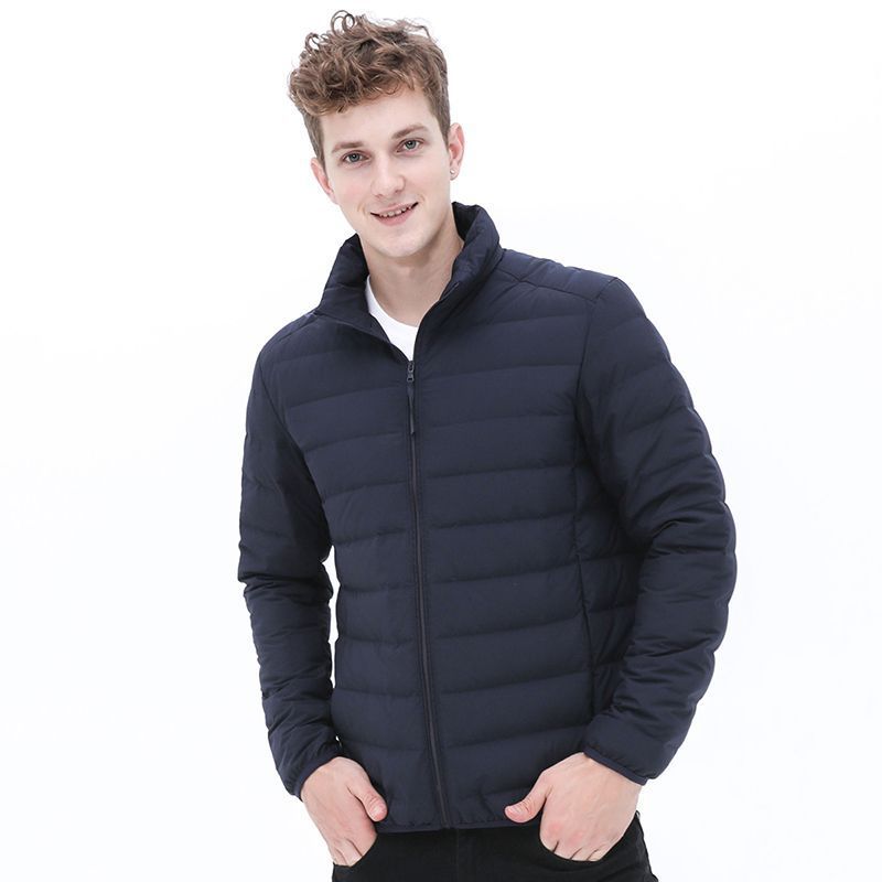 Men's lightweight quilted thermal jacket with stand-up collar Chichicherry
