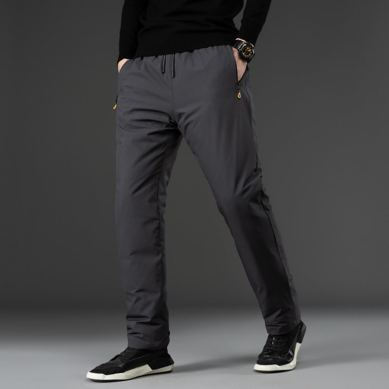 Men's Technical Jogging Pants with High Comfort Waistband, Tapered Cut and Stretch Fabric Chichicherry