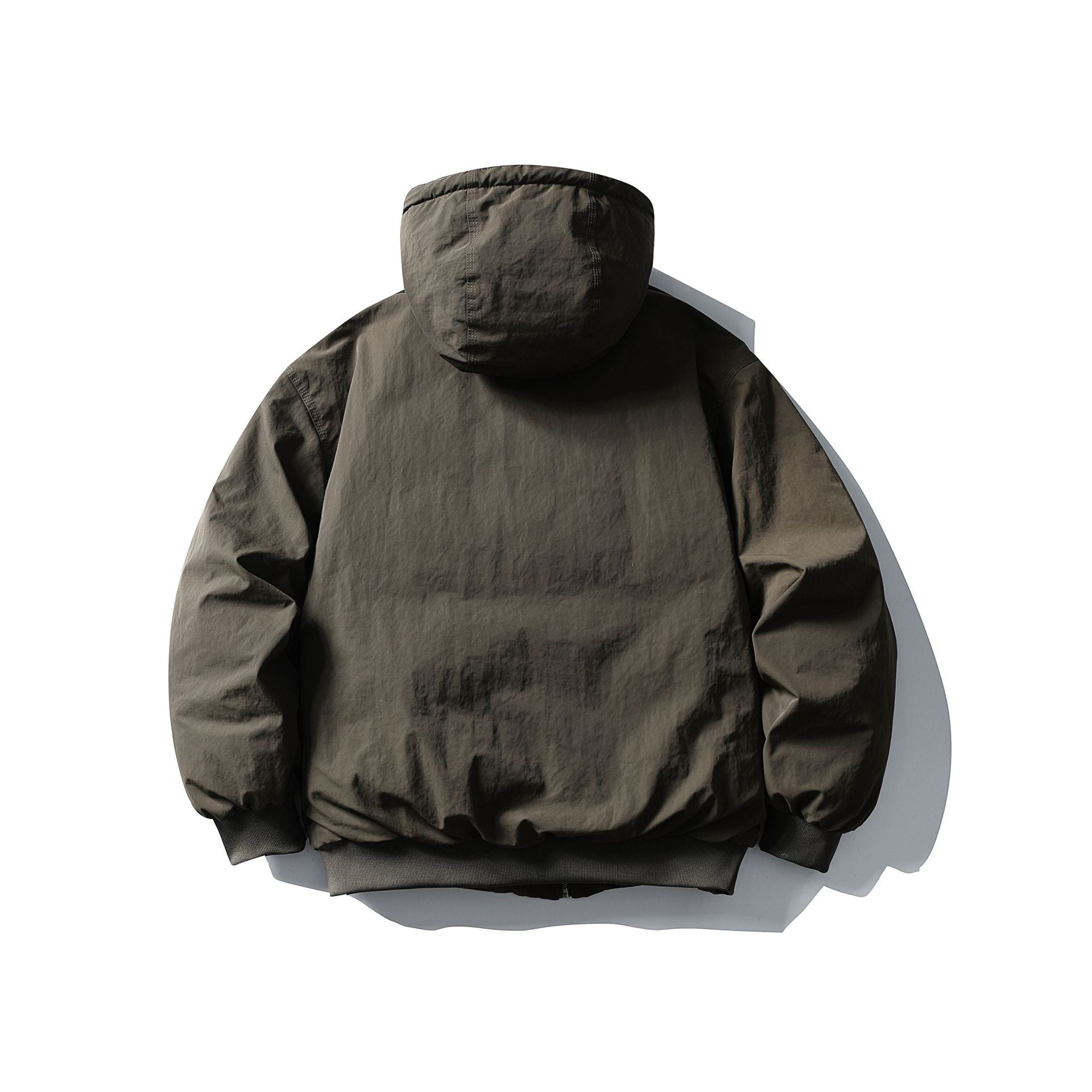 Unisex Boxy padded hoodie with kangaroo pocket and ribbed cuffs Chichicherry