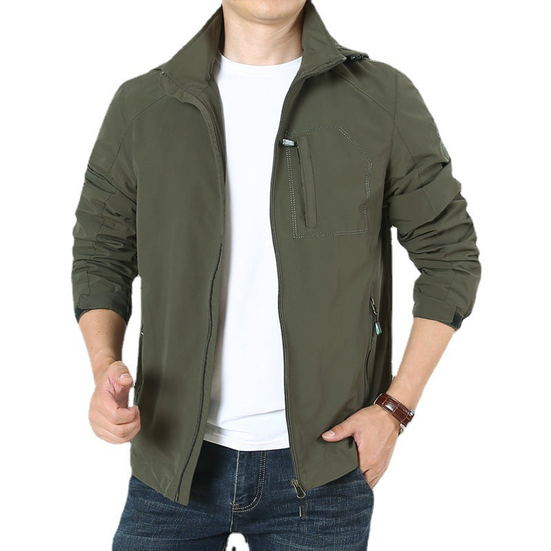 Men's lightweight breathable field parka with mesh lining and hood Chichicherry