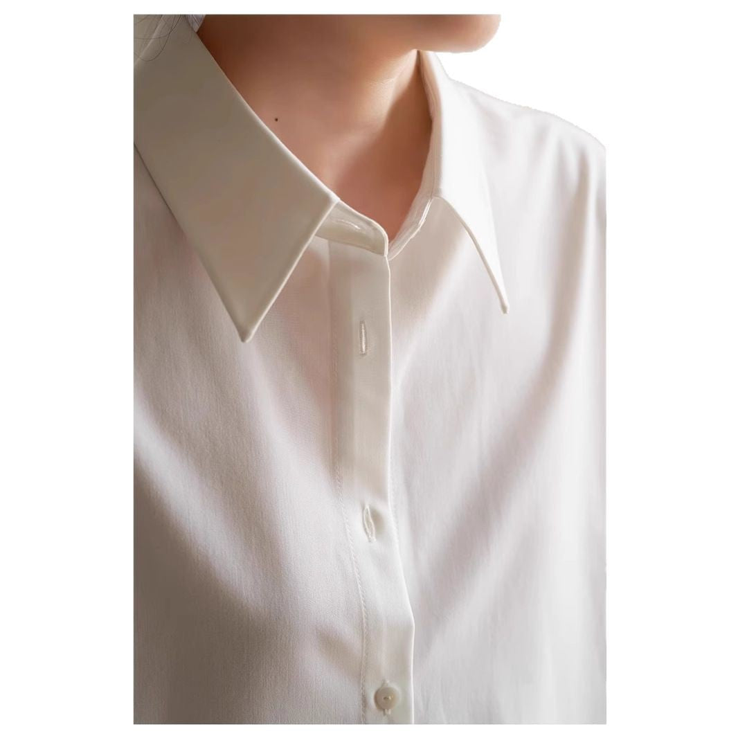 Women Chic and Casual Blouse with Oversized Cut Chichicherry