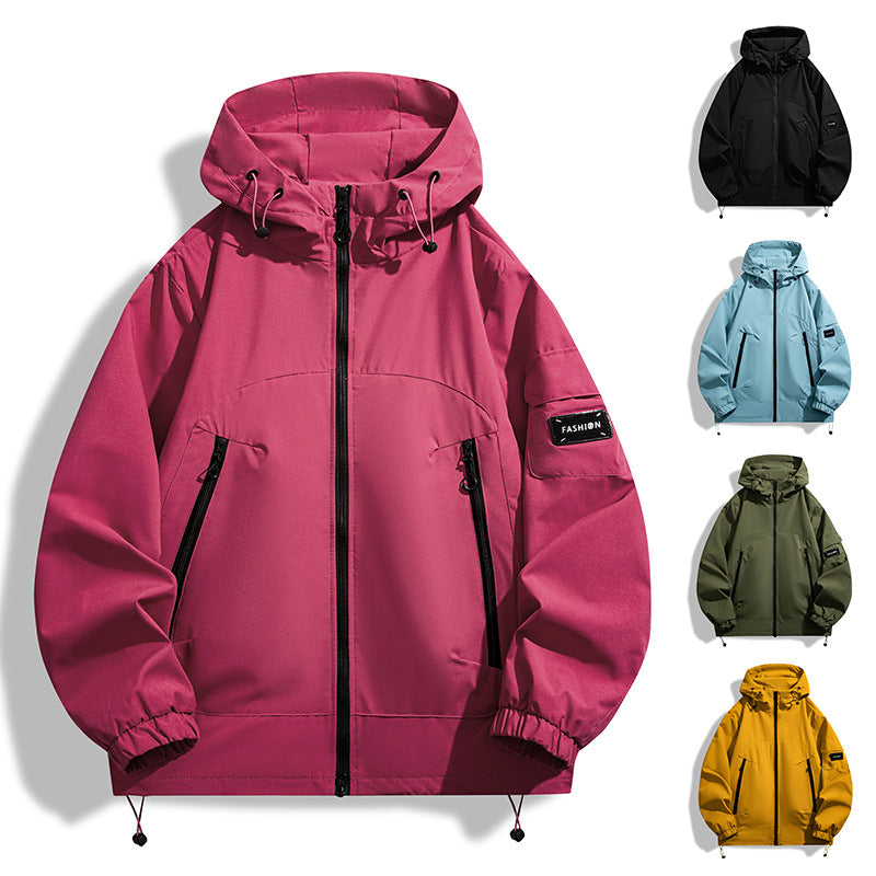 Men's Modern All-Weather Hoodie with Wind and Water-Repellent Membrane Chichicherry