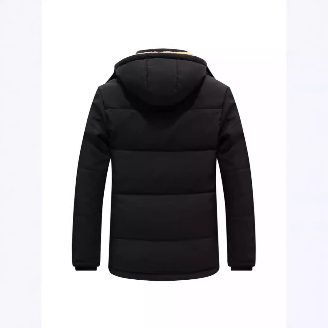 Men's thermo parka with cuddly teddy inner lining and windproof outer shell Chichicherry