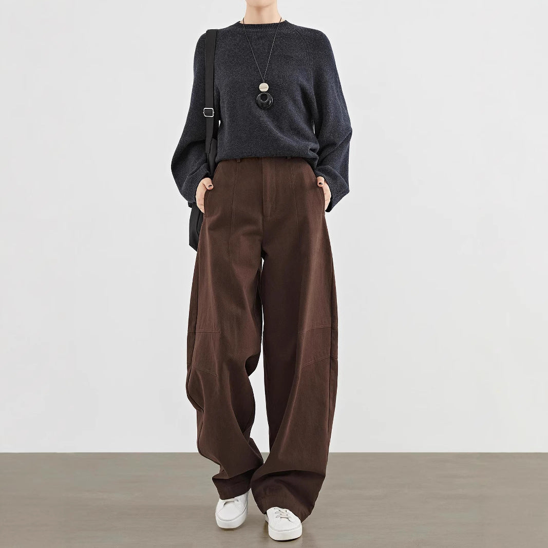 Women Elegant and Comfortable Wide Trousers Drune