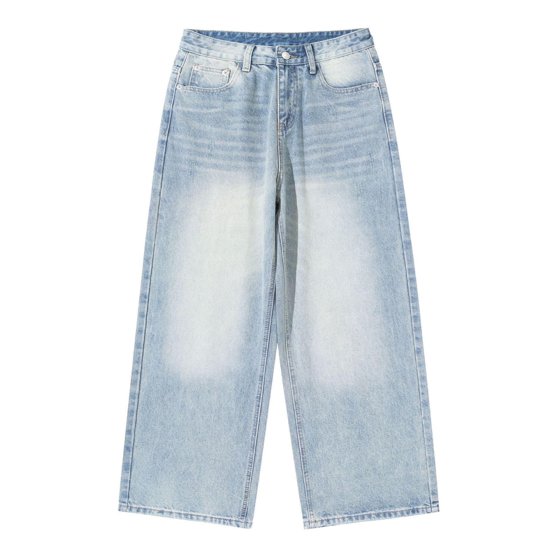 Ladies high-waisted cropped jeans in culotte cut with wide leg fit Chichicherry