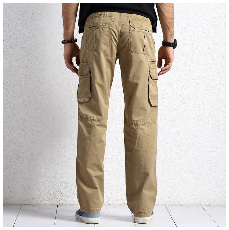 Men's Cargo Pants with Multi-Function Pockets, Durable Canvas and Ergonomic Cut Chichicherry