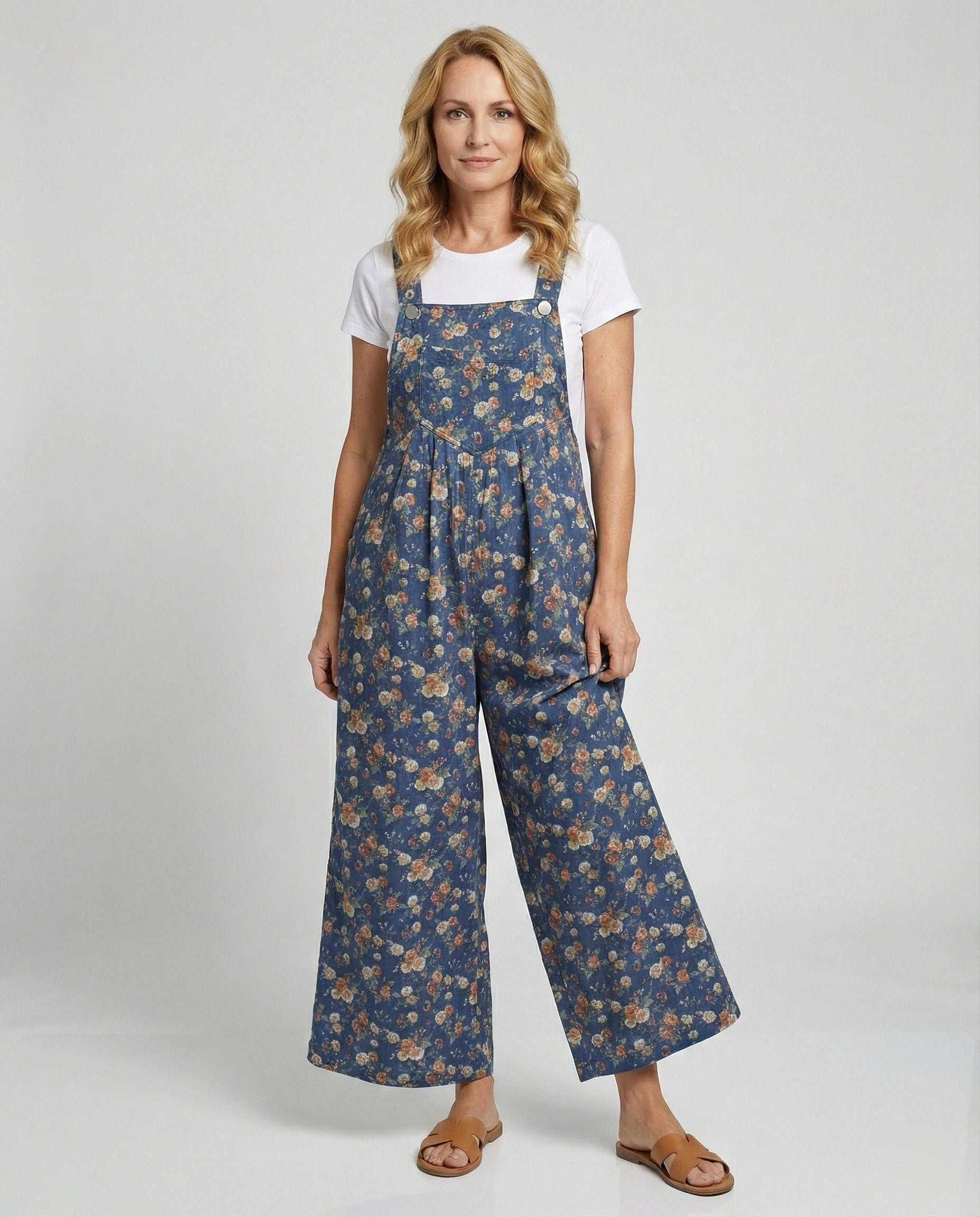 Women's dungarees Women's linen look