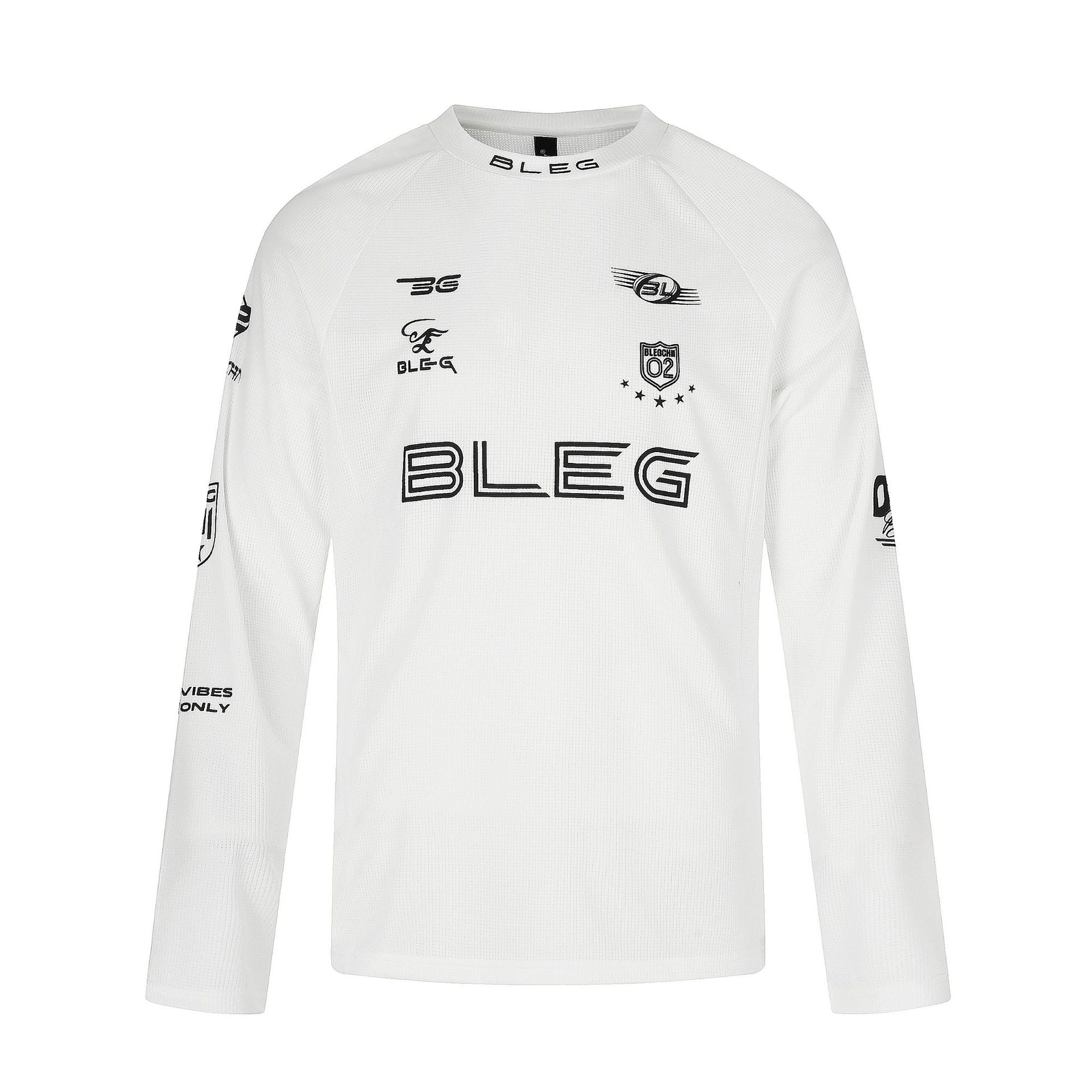 Unisex Lightweight Functional Long Sleeve Shirt with Raglan Sleeves and Breathable Waffle Texture Chichicherry